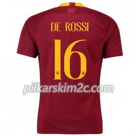 Koszulka AS Roma De Rossi 16 Główna 2018-2019 - Koszulki Piłkarskie